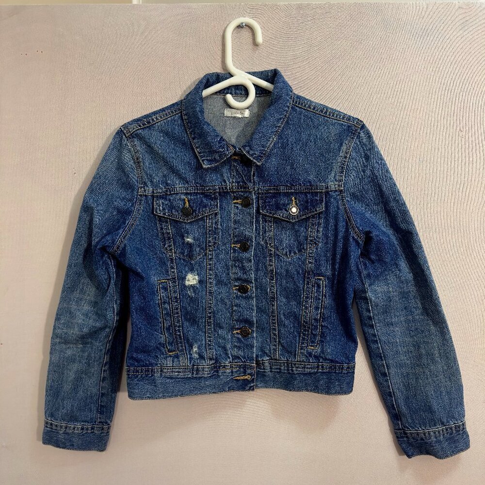 Women's Blue Denim Jacket, Size M